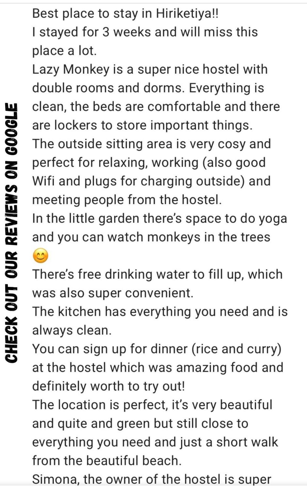 Lazy Monkey Surfhostel - Sri Lanka Dikwella Exterior foto
